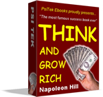 Think and Grow Rich contents page