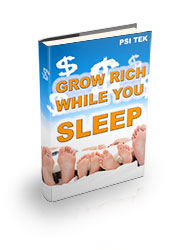 Grow Rich While You Sleep contents page