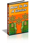 How To Be A Genius book graphic