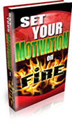 Set Your Motivation On Fire book graphic